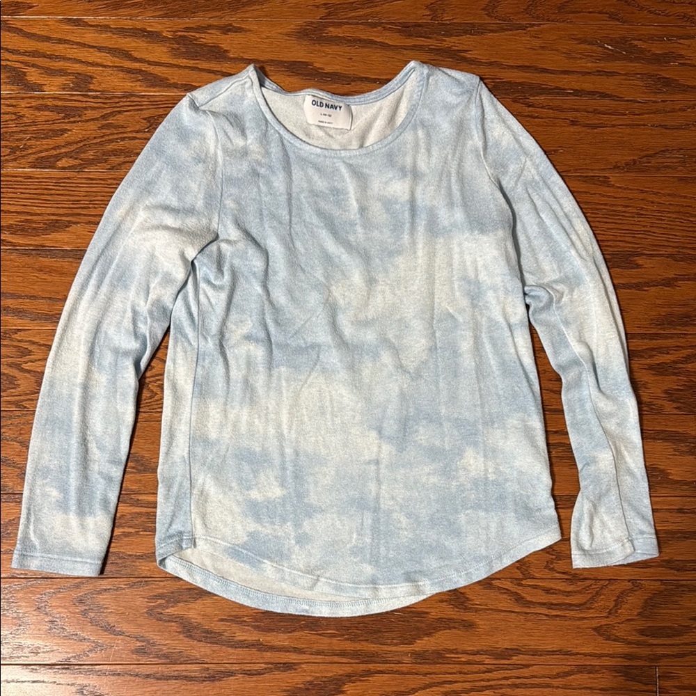 ⭐️Old Navy Kids Long Sleeve Tee - Blue and White